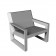 Fauteuil Frame Acier Vondom Jardinchic