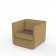 Fauteuil Ulm Structure Beige Vondom Jardinchic