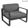 Fauteuil Bellevie Coussins Gris Graphite / Réglisse Fermob Jardinchic