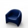 fauteuil-bleu-marine-blow-vondom-jardinchic