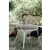 Fauteuil Cabriolet Blanc Coton avec Coussin Blanc Grisé Fermob Jardinchic