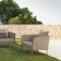 Fauteuils Milo Taupe Moka Talenti Jardinchic