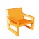 Fauteuil Frame Orange Vondom Jardinchic