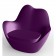 Fauteuil Sabinas Prune Vondom Jardinchic