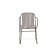 Lot de 4 Fauteuils Riviera Marron d'Inde Emu Jardinchic