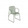 Lot de 4 Fauteuils Riviera Vert Militaire Emu Jardinchic