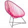 Fauteuil Acapulco Magenta Fuchsia Boqa JardinChic