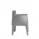 Lot de 4 Fauteuils Empilables TOY Gris Profil Driade JardinChic