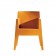 Lot de 4 Fauteuils Empilables TOY Orange Driade JardinChic