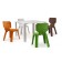 Chaise pour enfant Alma Orange Blanc Vert Marron  Me Too Magis Collection JardinChic