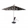 Parasol Flowerpowersol black Fatboy JardinChic