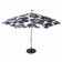 Parasol Flowerpowersol black cutout Angle Fatboy JardinChic