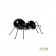 Fourmi Déco Ant Laying S Glossy Black Pottery Pots Jardinchic