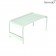 Grande Table Basse / Banc Luxembourg Menthe Glaciale Fermob Jardinchic