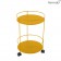 Guéridon à Roulettes Ginguette Miel Fermob Jardinchic