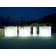 Jardinières Kube High Slim Lumineuses et Pot Kube High Slim Lumineux Ambiance Euro3Plast Jardinchic