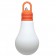 Lampe LaDina Orange Foncé Ares Jardinchic