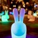 Rabbit Lamp LED with battery Qeeboo Jardinchic
