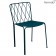 Lot de 2 Chaises Kintbury Bleu Acapulco Fermob Jardinchic