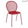 Chaise Lorette Coquelicot Fermob Jardinchic