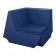 Canapé Modulable Rest - Module d'Angle Bleu Marine Vondom Jardinchic