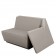 Canapé Modulable Rest - Module Gauche Taupe Vondom Jardinchic