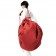 Slick The Knapsack gingham red backpack Fatboy JardinChic