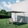 Pergola Ombrina Smoke/Grey Roda avec Fauteuils Lawrence (vendus séparément) Jardinchic