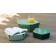 Lot de 3 Petites Rocailles Vertes Ambiance Miloma JardinChic