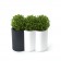 1 Pot Addpot 50 Blanc et 1 Pot Hebe 50 Anthracite (vendu séparément) Pdconcept Jardinchic