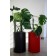 Pots Hebe 50 Noir et Rouge Pdconcept Jardinchic