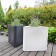 Pots Triton H48cm Noir et Blanc Pdconcept Jardinchic