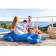 Pouf Hippocampe Bleu Marine Ambiance MxHome Jardinchic