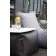 Pouf Lounge Premium Grey avec Pouf Softbox Premium Black et plateau d'appoint vendus séparément Pusku Pusku Jardinchic