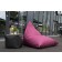 Pouf Razz Burgundy et Pouf UP Black avec plateau d'appoint vendus séparément Pusku Pusku Jardinchic