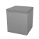 Pouf Quadrat 40x40x45cm Acier Vondom Jardinchic