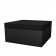 Pouf Quadrat 80 Noir Vondom Jardinchic