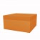 Pouf Quadrat 80 Orange Vondom Jardinchic