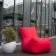 Pouf Seat Red Pusku Pusku Jardinchic