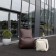 Pouf Seat Premium Chocolate et Pouf UP Premium Beige avec plateau d'appoint vendus séparément Pusku Pusku Jardinchic