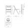 Dessin Technique Chaise Pliante Air Chair Magis JardinChic