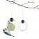 Set de 2 Support de Boules pour Oiseaux Eva Solo Jardinchic