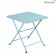 Table Basse Carrée Tom Pouce Bleu Lagune Fermob Jardinchic