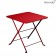 Table Basse Carrée Coquelicot Verveine Fermob Jardinchic