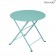 Table Basse Ronde Tom Pouce Bleu Lagune Fermob Jardinchic