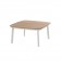 Table Basse Shine Blanc Cassé Emu JardinChic