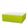 Table Basse Quadrat 80 Vert Anis Plateau Ice Vondom Jardinchic