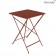 Table Bistro 57 x 57cm Ocre Rouge Fermob Jardinchic