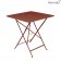 Table Bistro 71 x 71cm Ocre Rouge Fermob Jardinchic