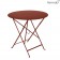 Table Bistro Ø77cm Ocre Rouge Fermob Jardinchic